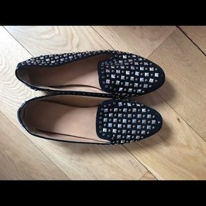 J Crew Studding Flats 9.5